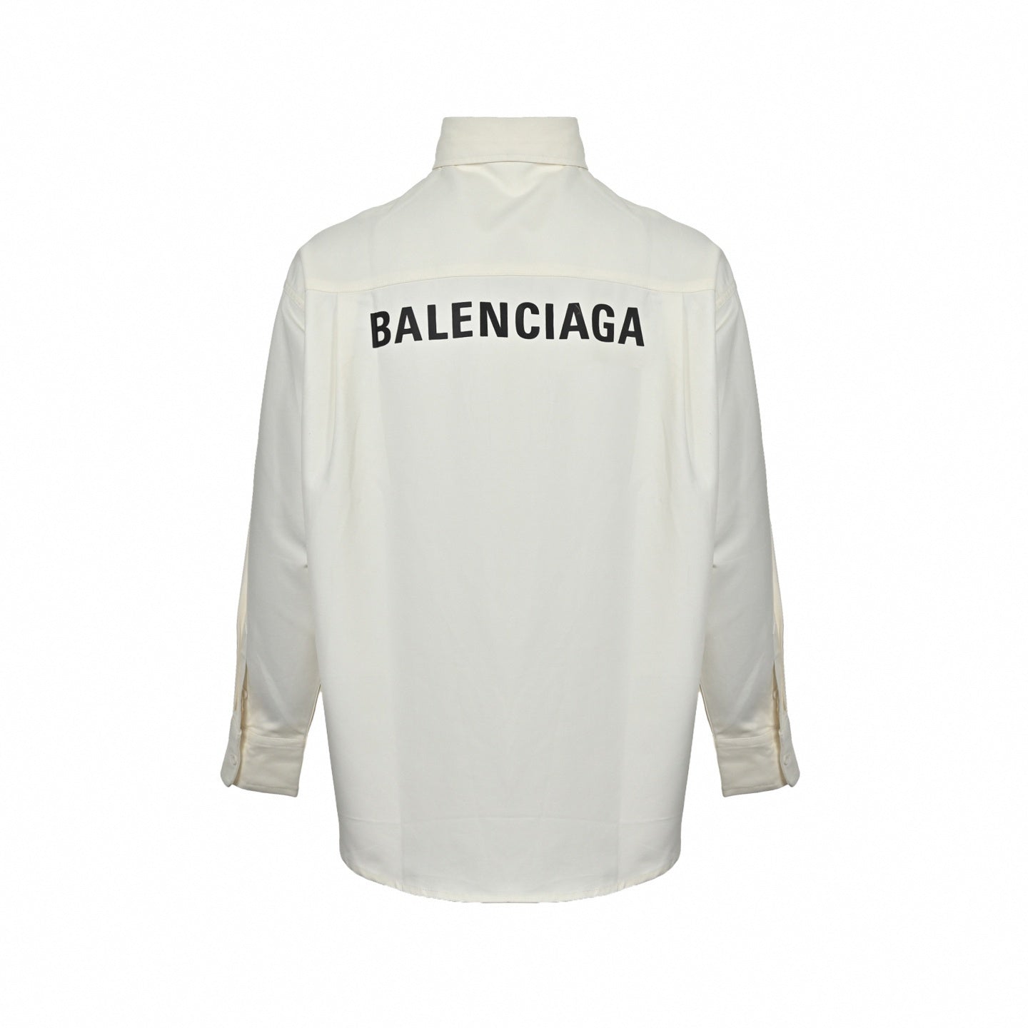 Logo Button-Down Shirt | White