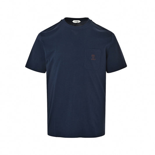 Medusa Pocket T-Shirt | Navy Blue