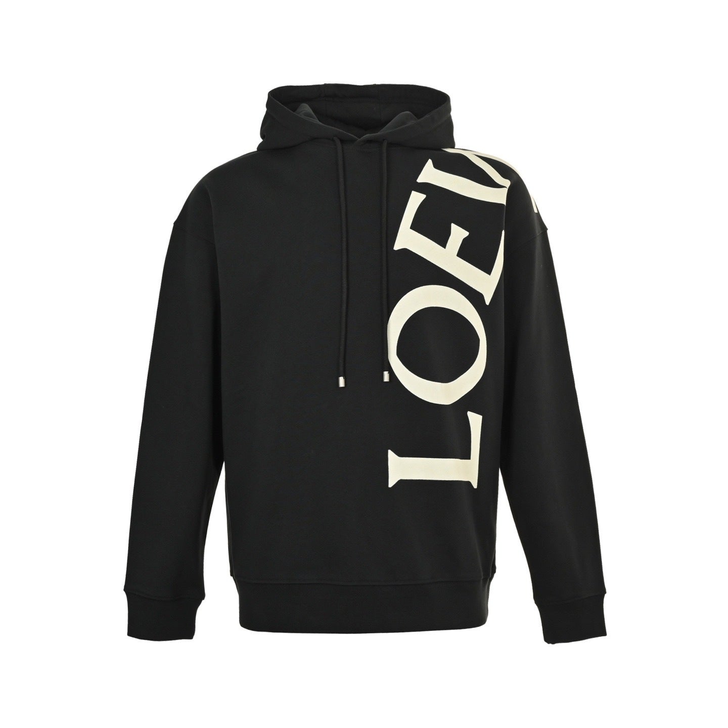 Large Logo Print Hooded Sweatshirt