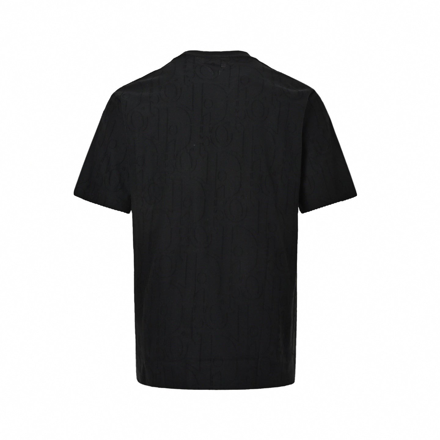 Tonal Oblique Jacquard Pocket T-Shirt