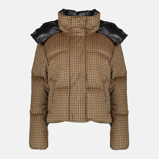 Quierzy Check Puffer Jacket