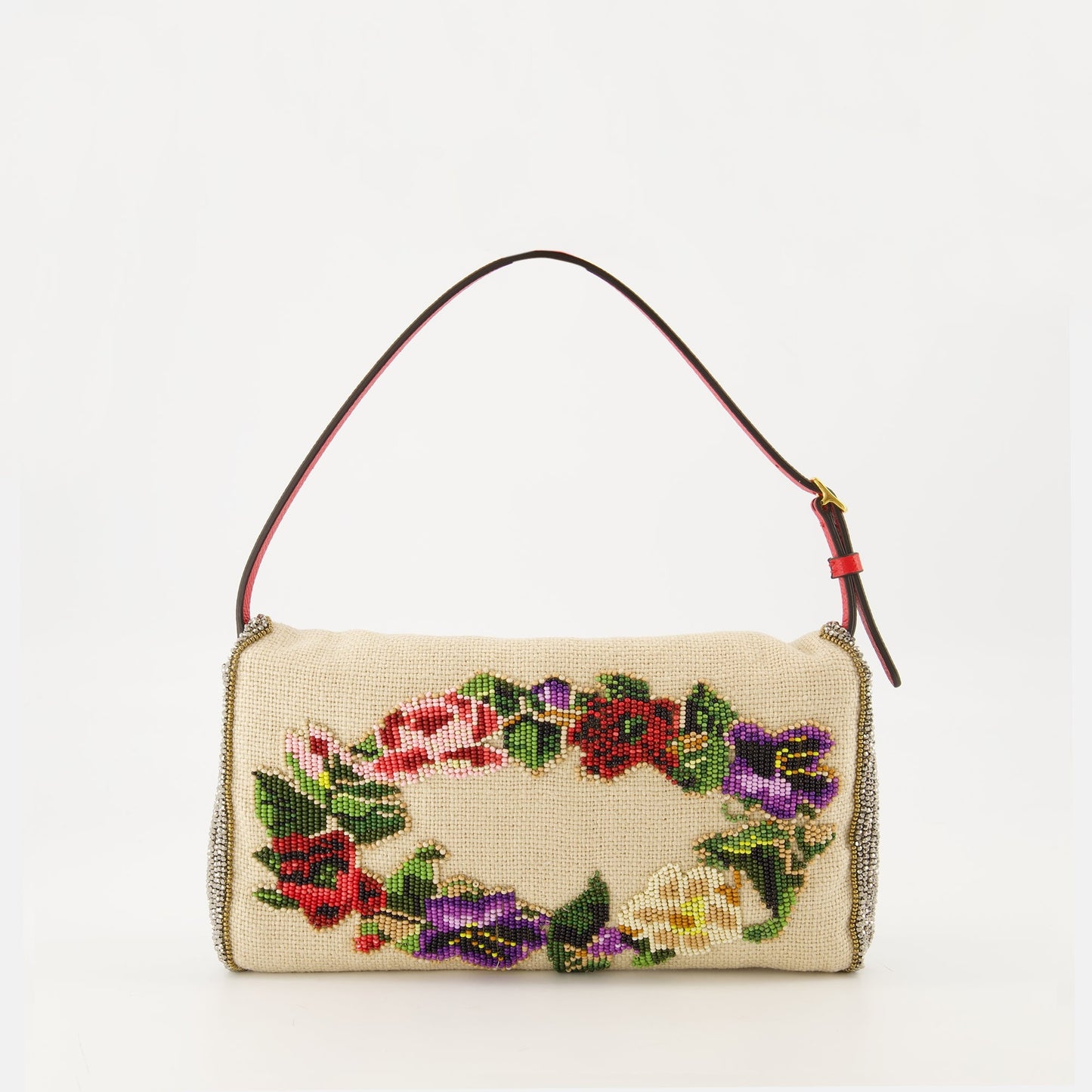 Embroidered Vain Bag
