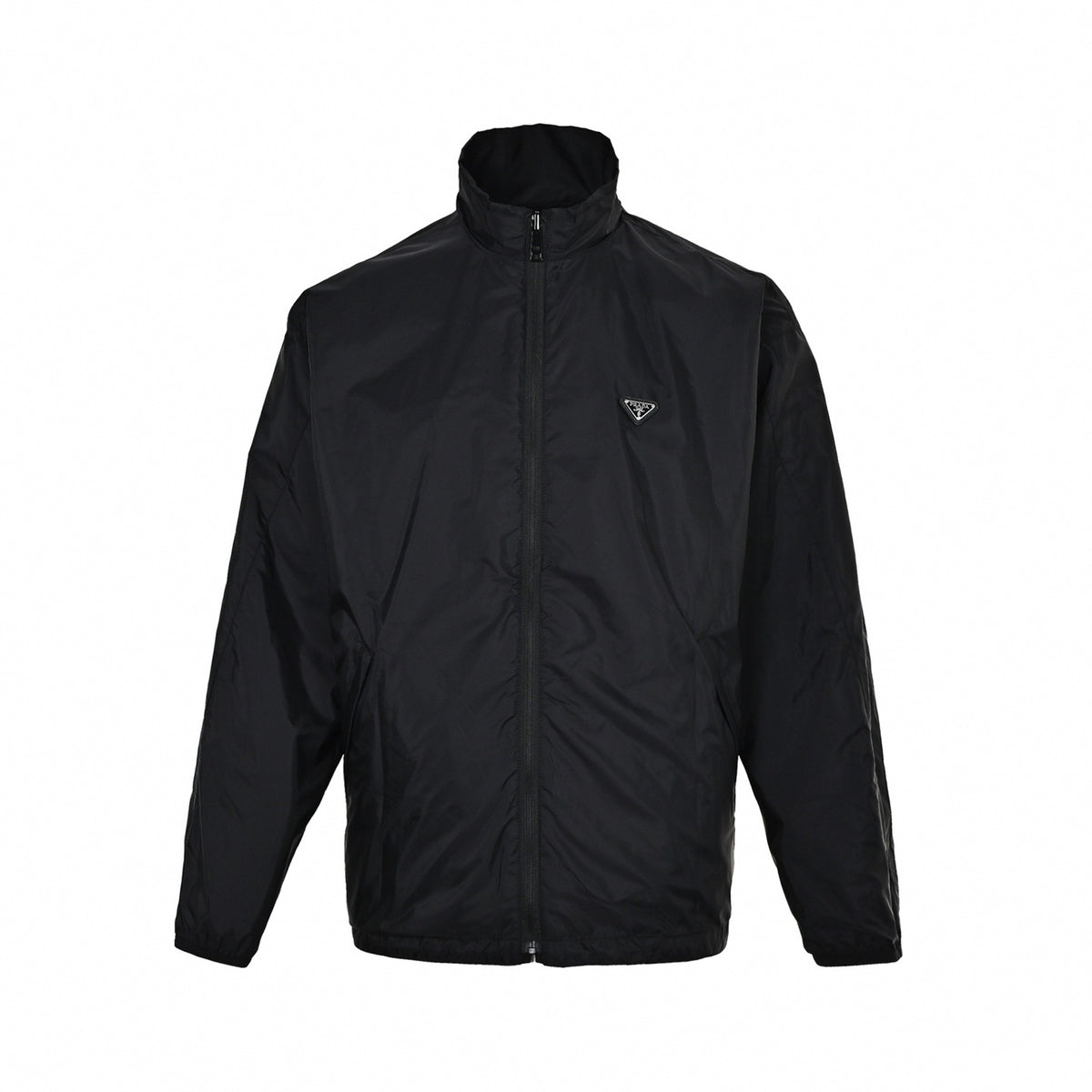 Reversible Colorblock Zip Windbreaker Jacket