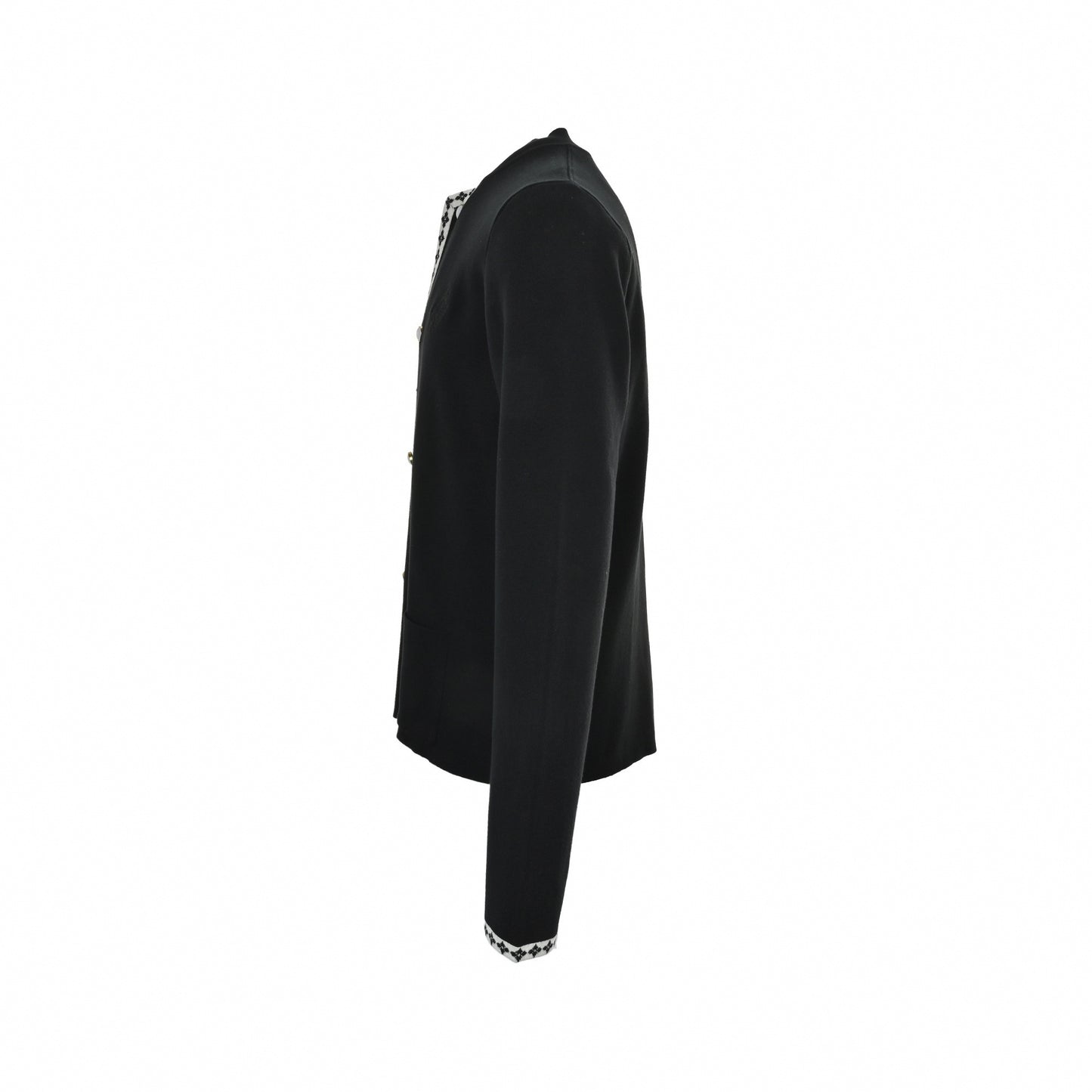 Monogram Trim Knit Cardigan