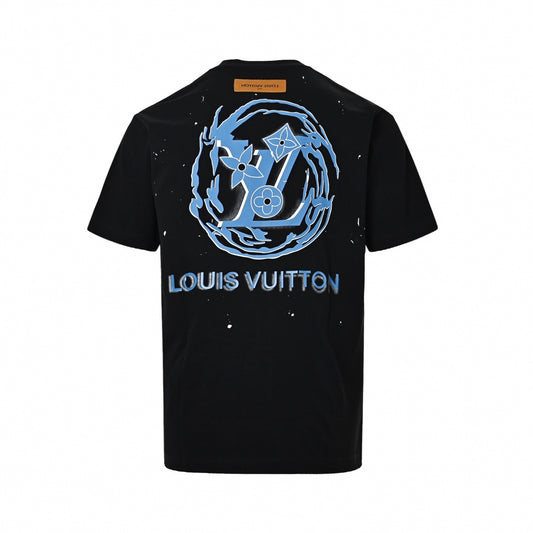 Abstract Logo T-Shirt - Black