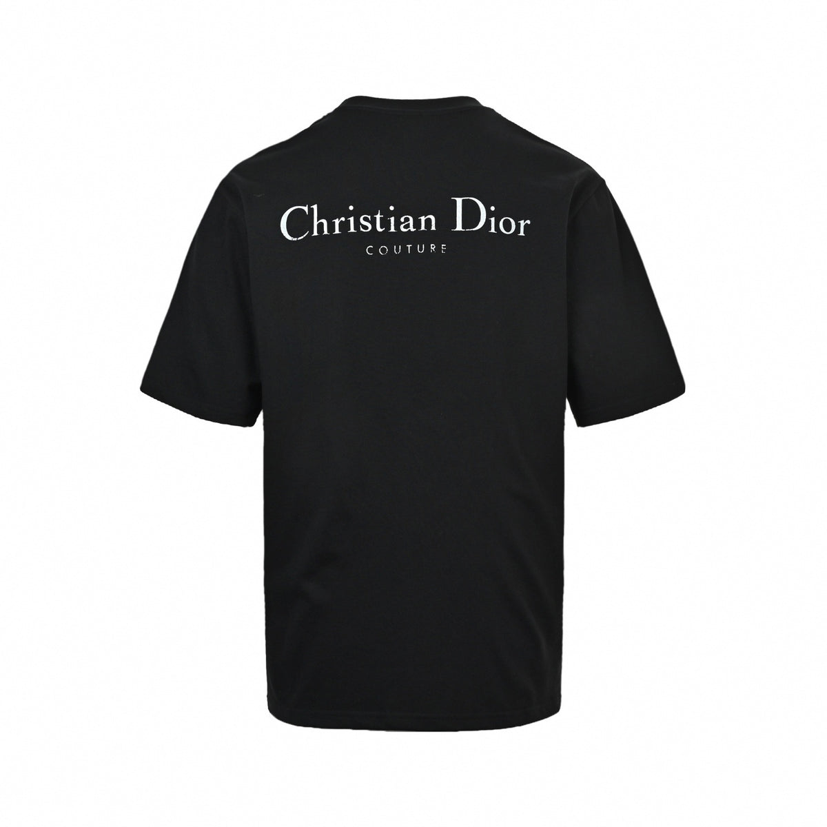 Couture Double side Logo T-Shirt - Black Distressed