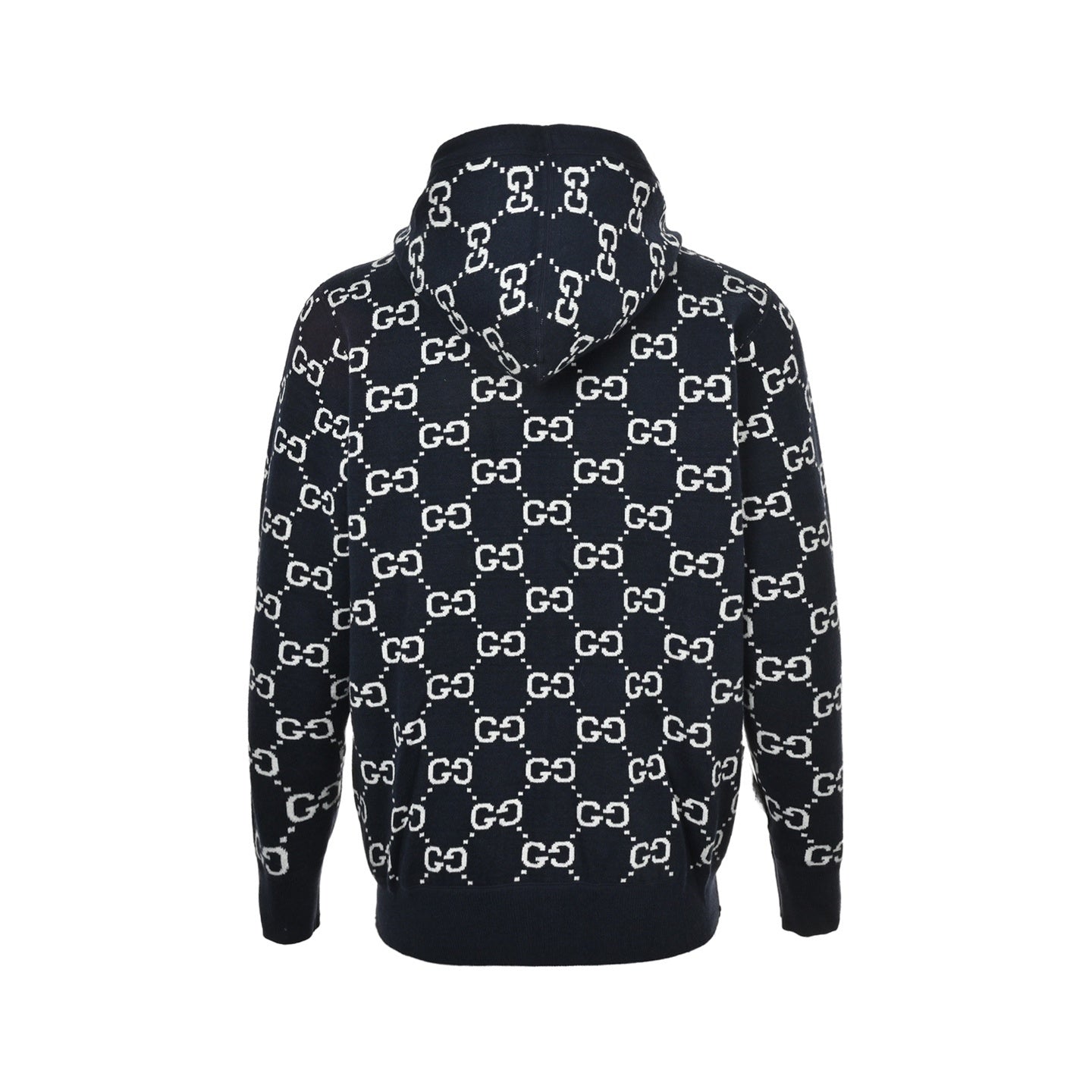 Reversible GG Monogram Cashmere Zip Jacket