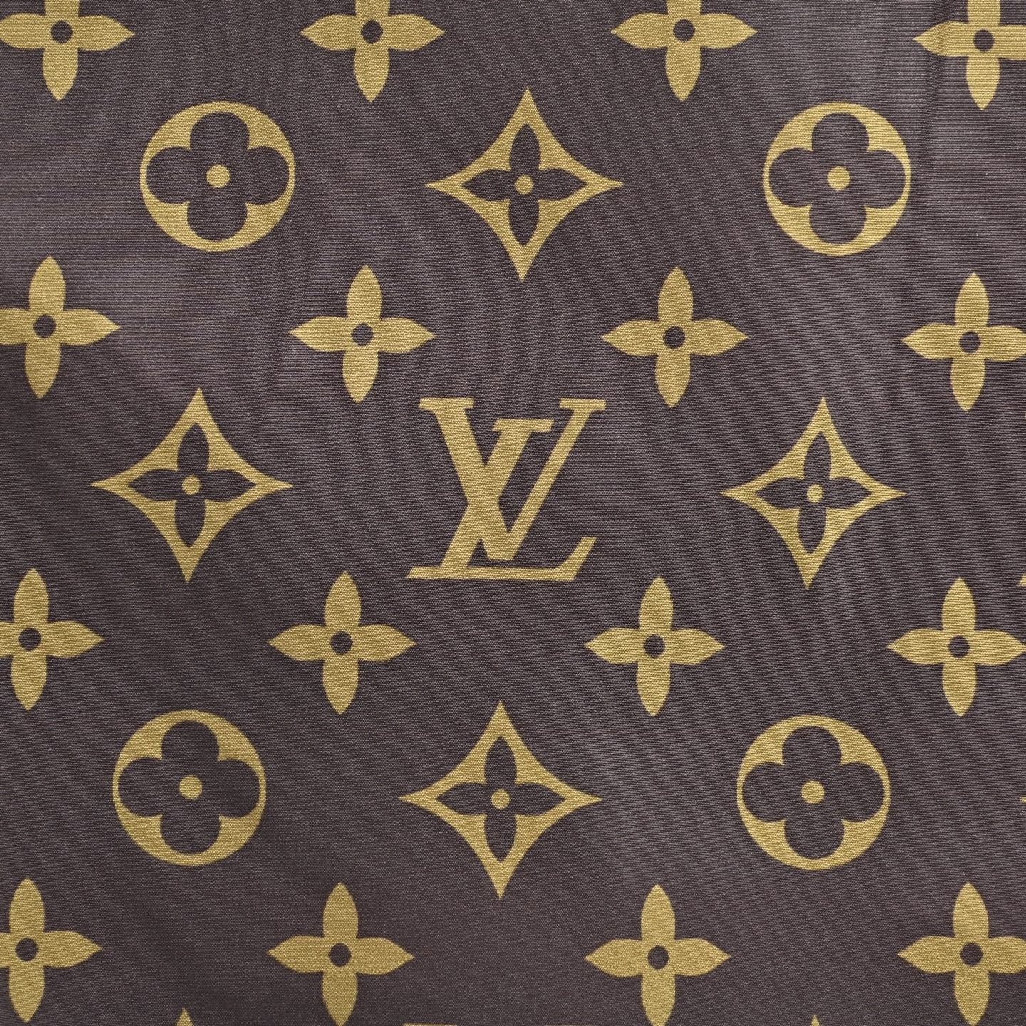 All-Over Monogram Swim Shorts - Brown