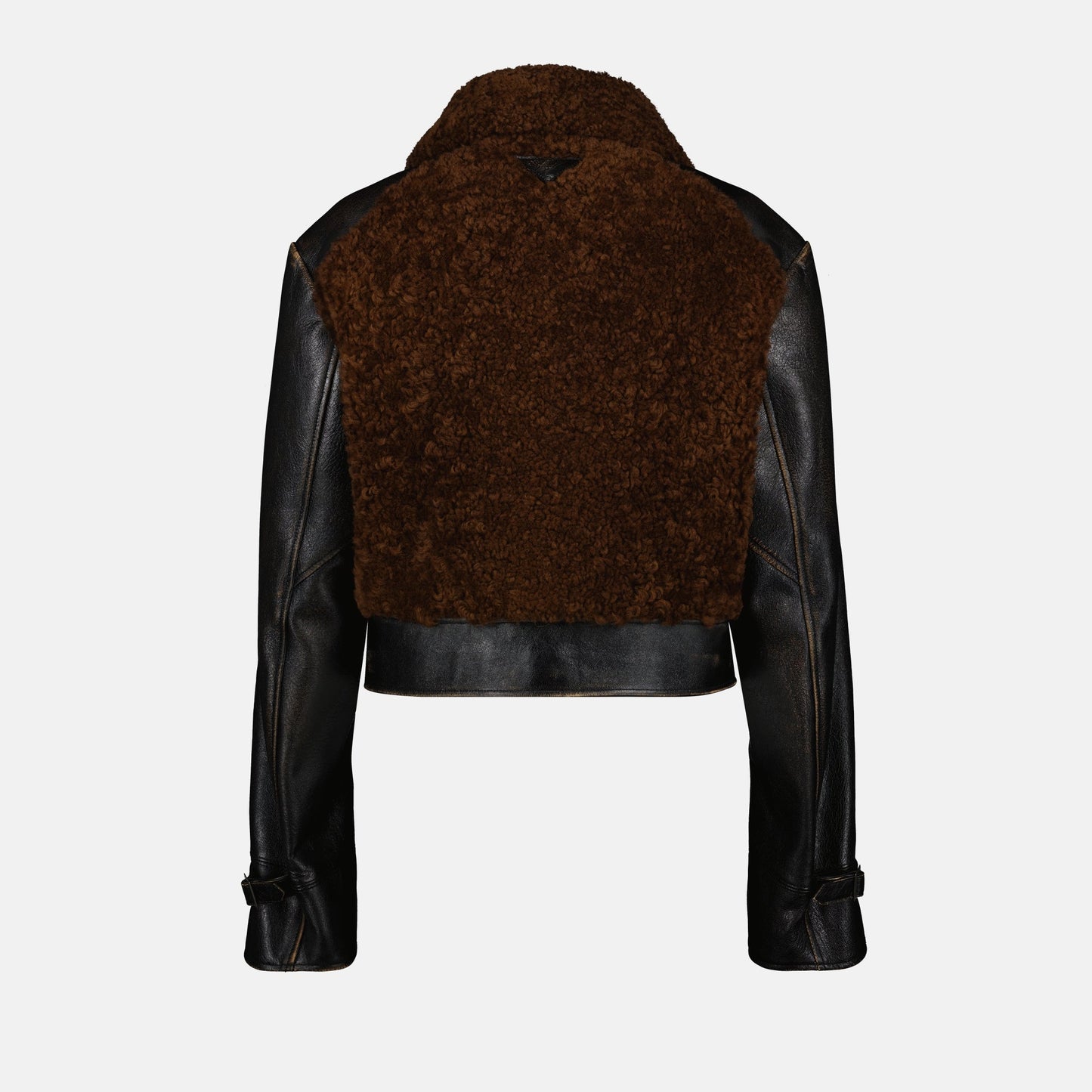 Leather and Wool Jacket