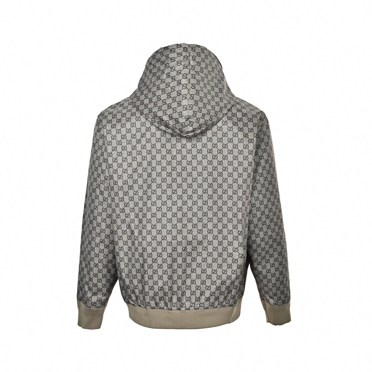 GG Canvas to Black Reversible Hoodie