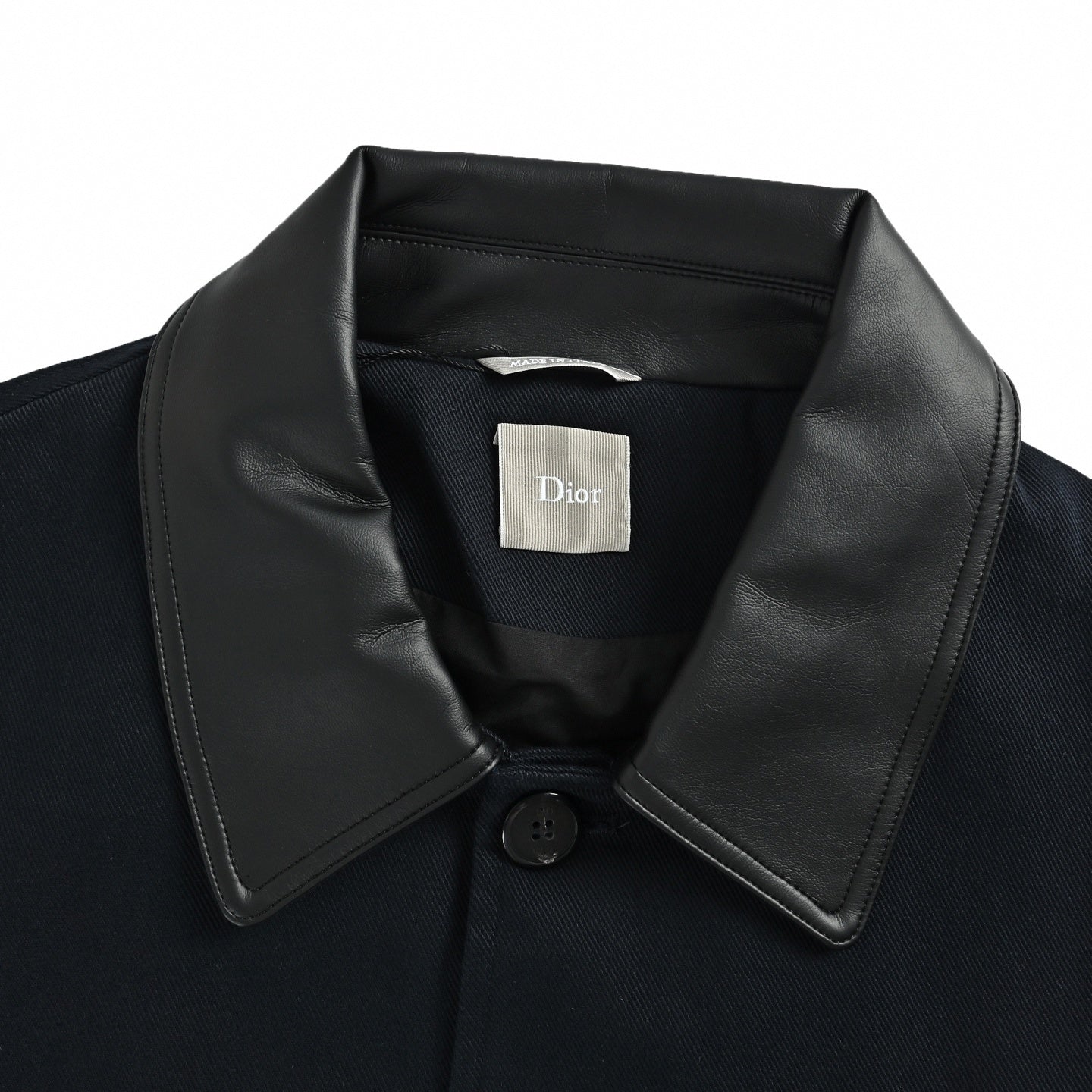 Navy Twill Blouson Jacket