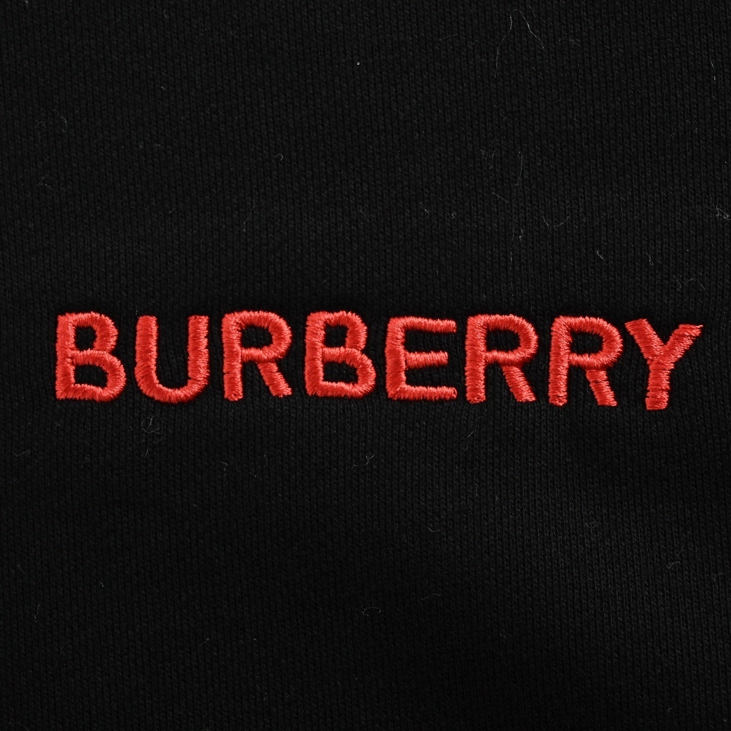 Icon Stripe Collar Cotton Sweatshirt