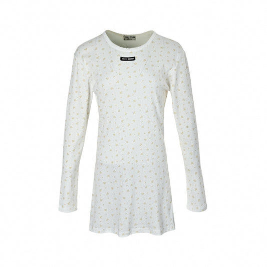 Ditsy Floral Tunic Mini Dress