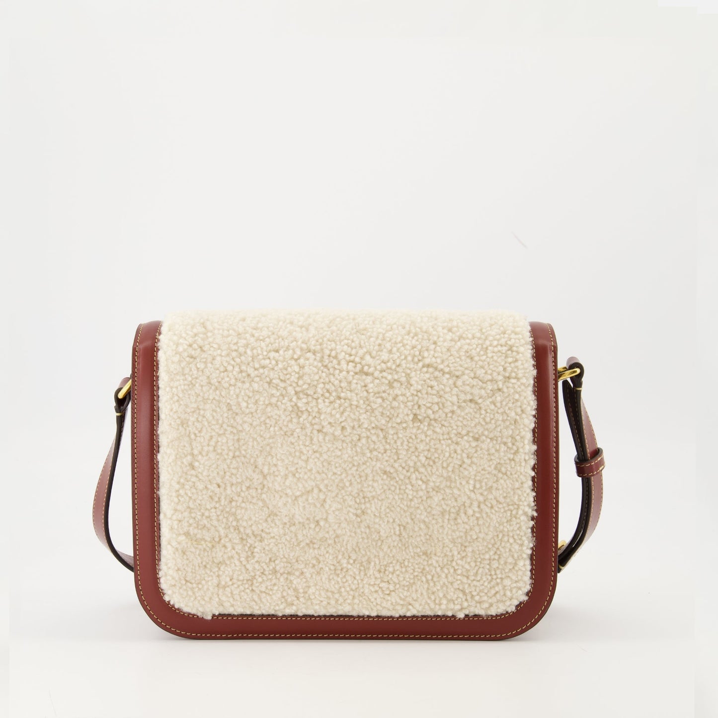 Leather and Wool Bag