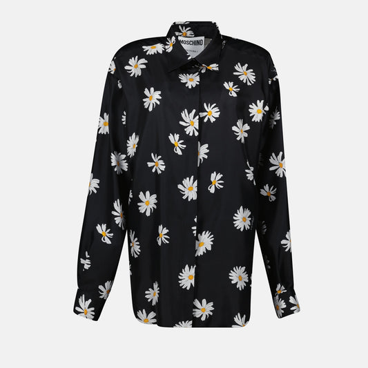 Black Flower Shirt