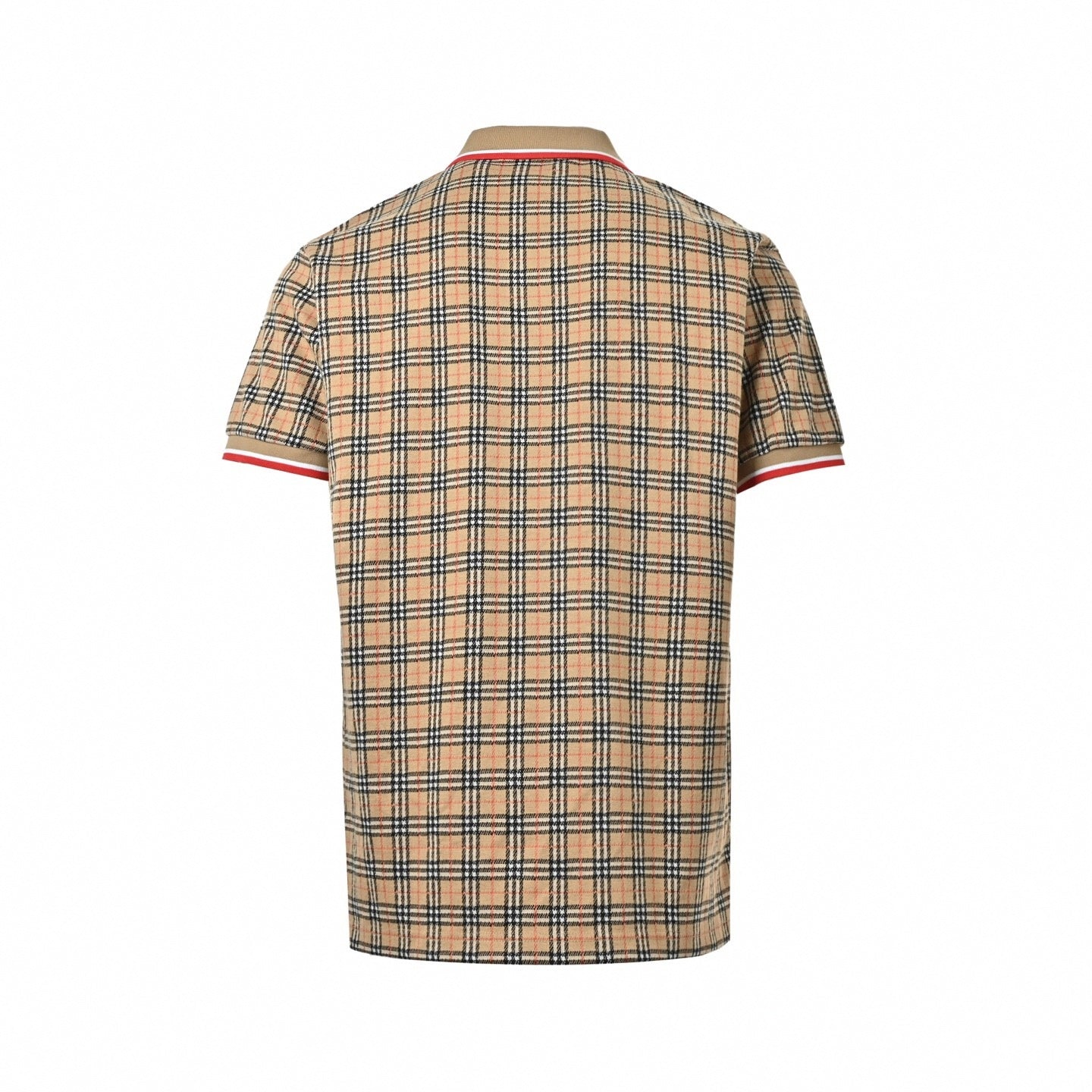 Check Knit Polo and Shorts Set