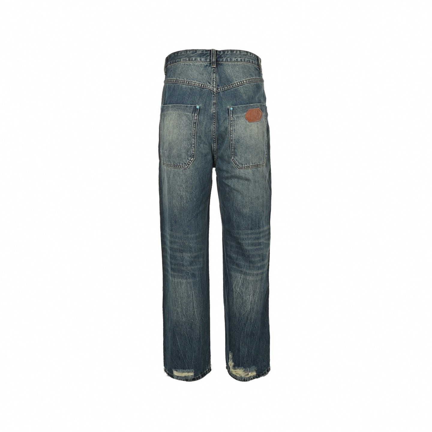 Relaxed Distressed Carpenter Jeans