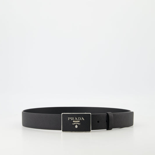 Saffiano Leather Belt