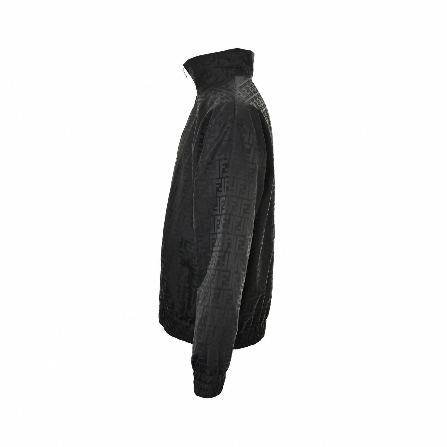 Tonal FF Monogram Zip Track Jacket | Black