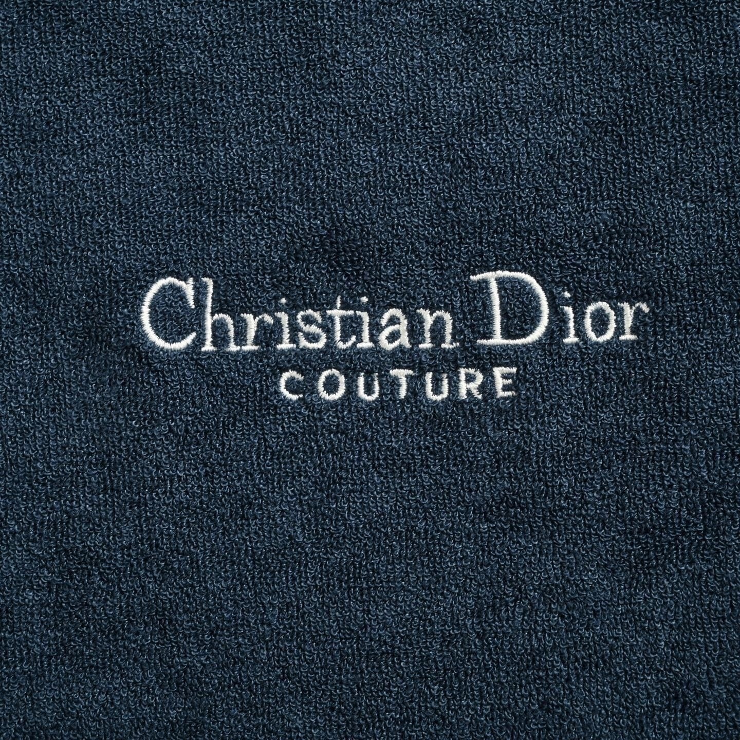 Christian Dior Couture Terry T-Shirt | Navy Blue
