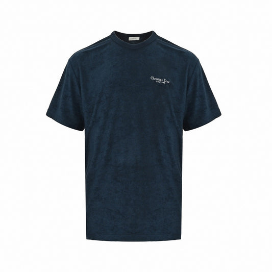 Christian Dior Couture Terry T-Shirt | Navy Blue