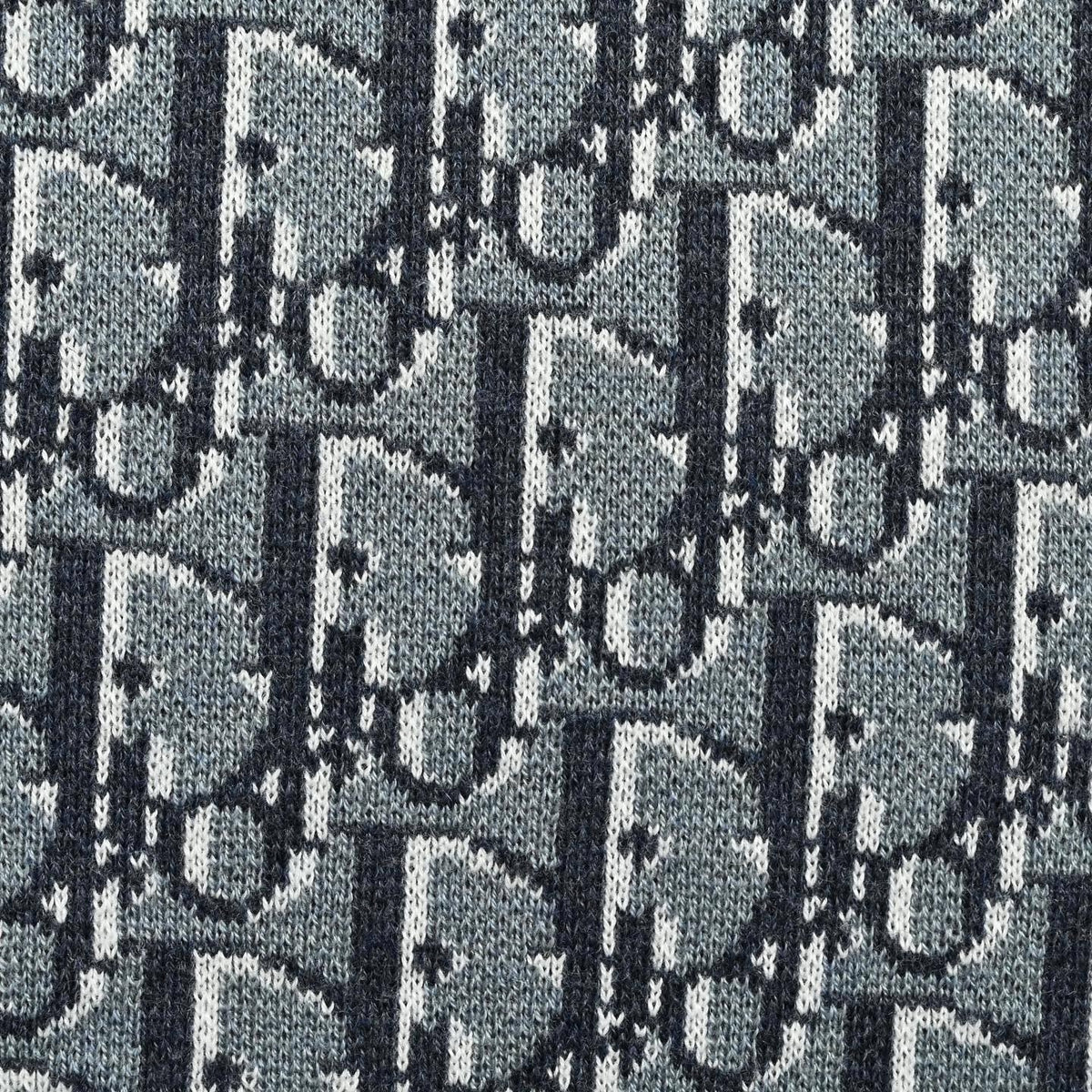 Slate Blue Oblique Jacquard Tee