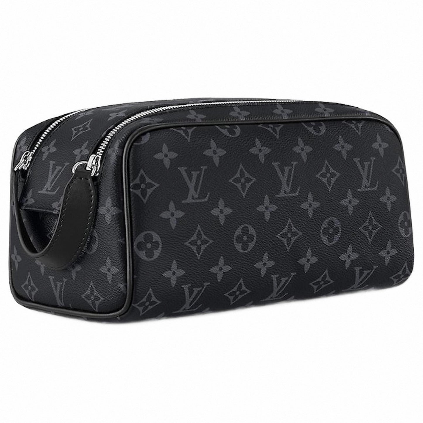 Monogram Eclipse Dopp Kit Bag | Black & Grey