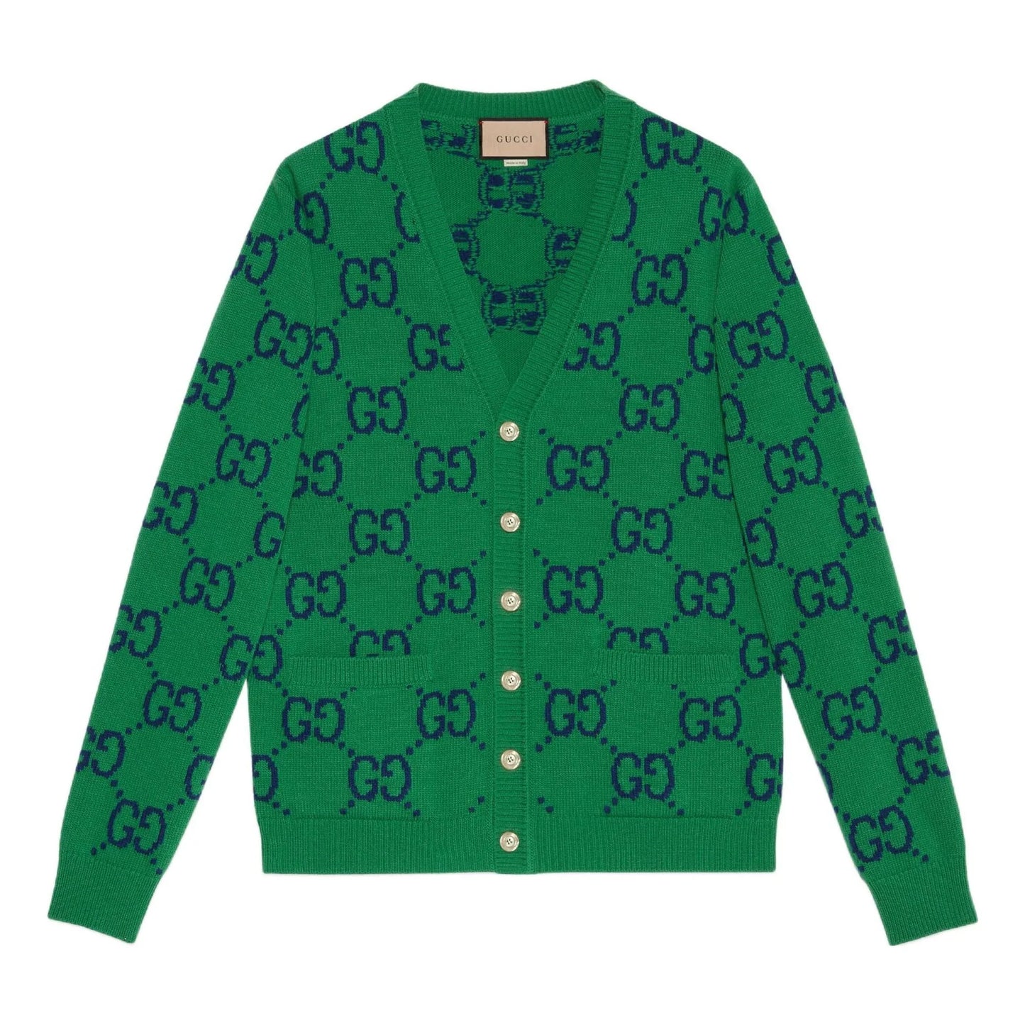 GG Jacquard Knit Cardigan