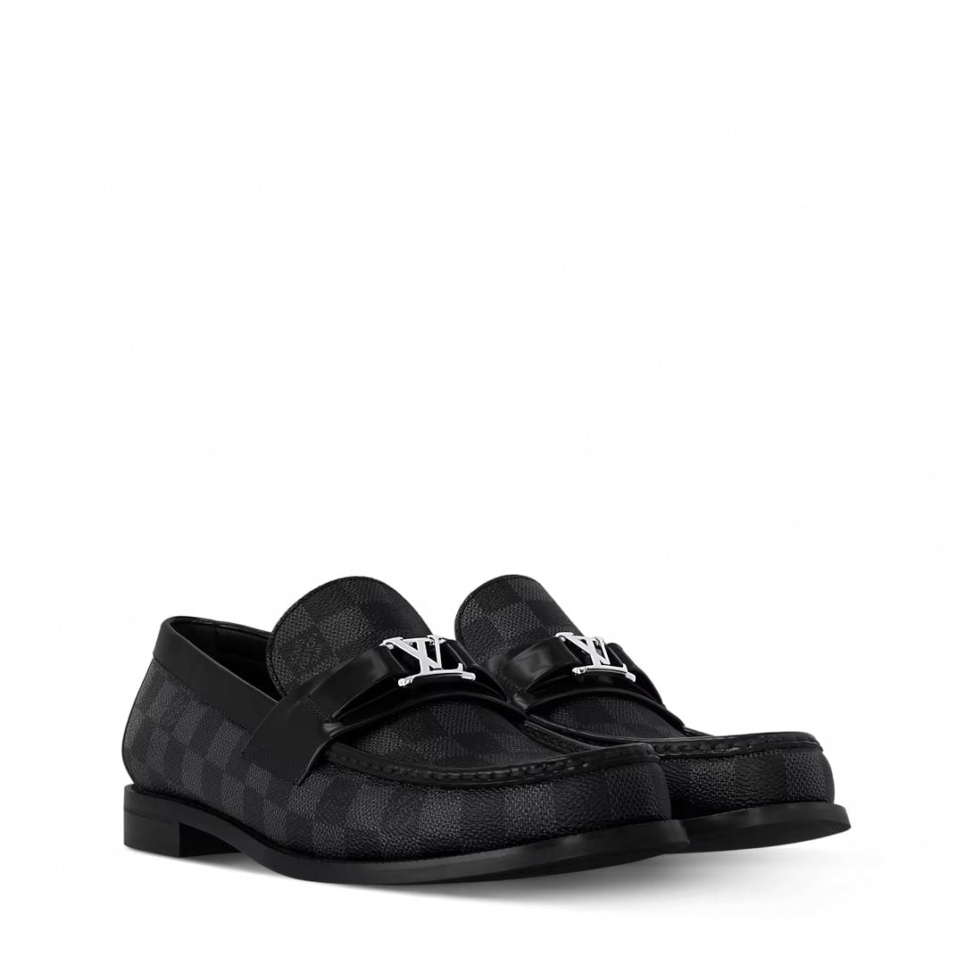 Damier Graphite Signature Loafer