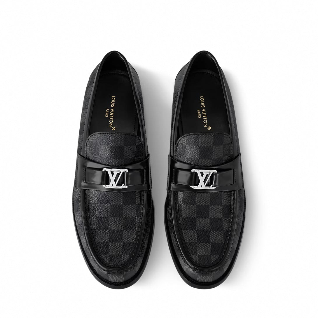 Damier Graphite Signature Loafer