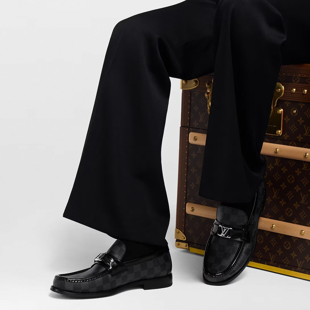 Damier Graphite Signature Loafer