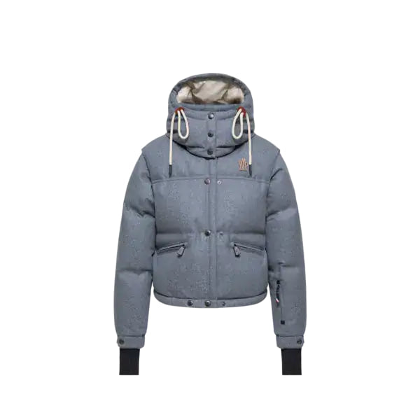 Convertible Puffer Jacket - Slate Grey