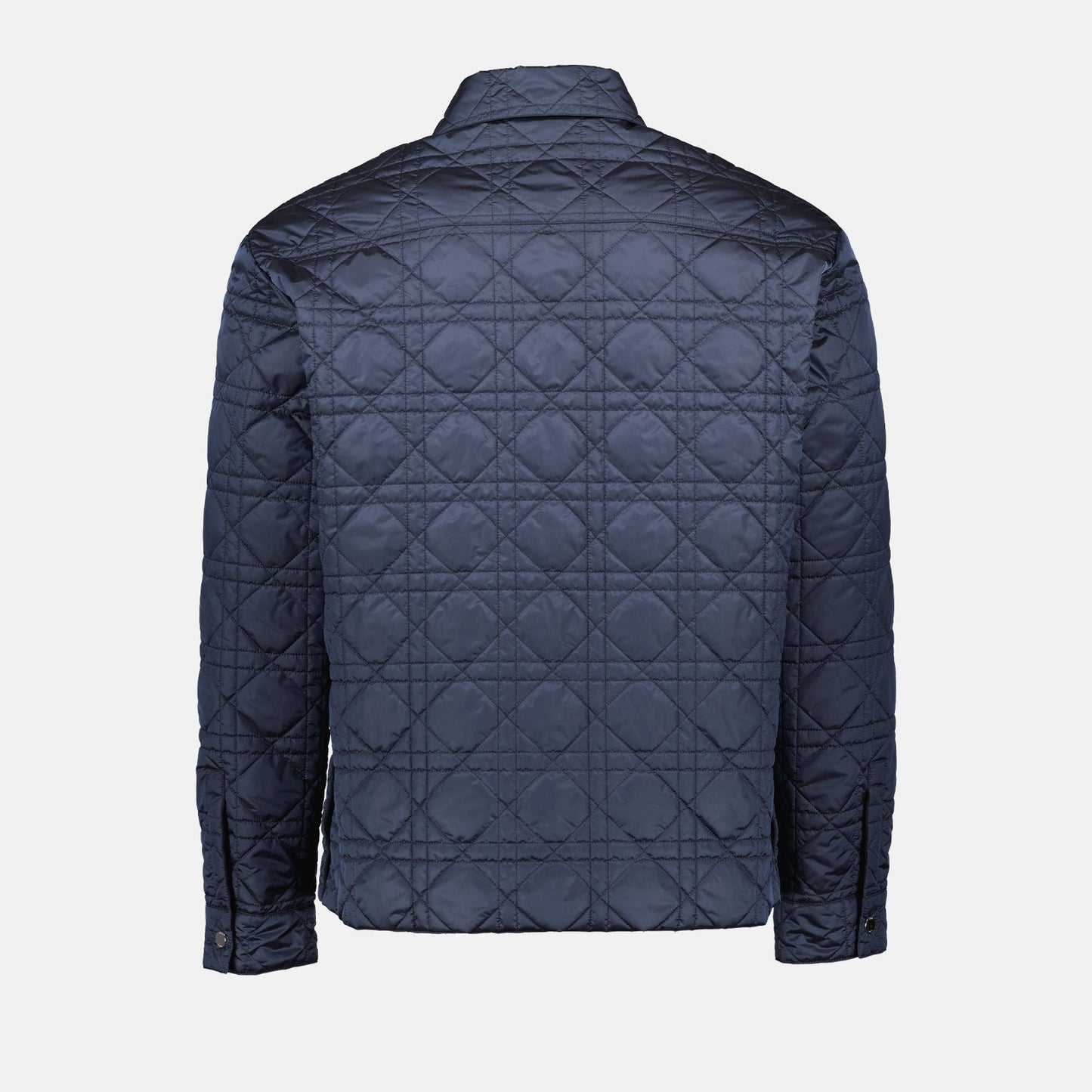 Quilted cannage overshirt