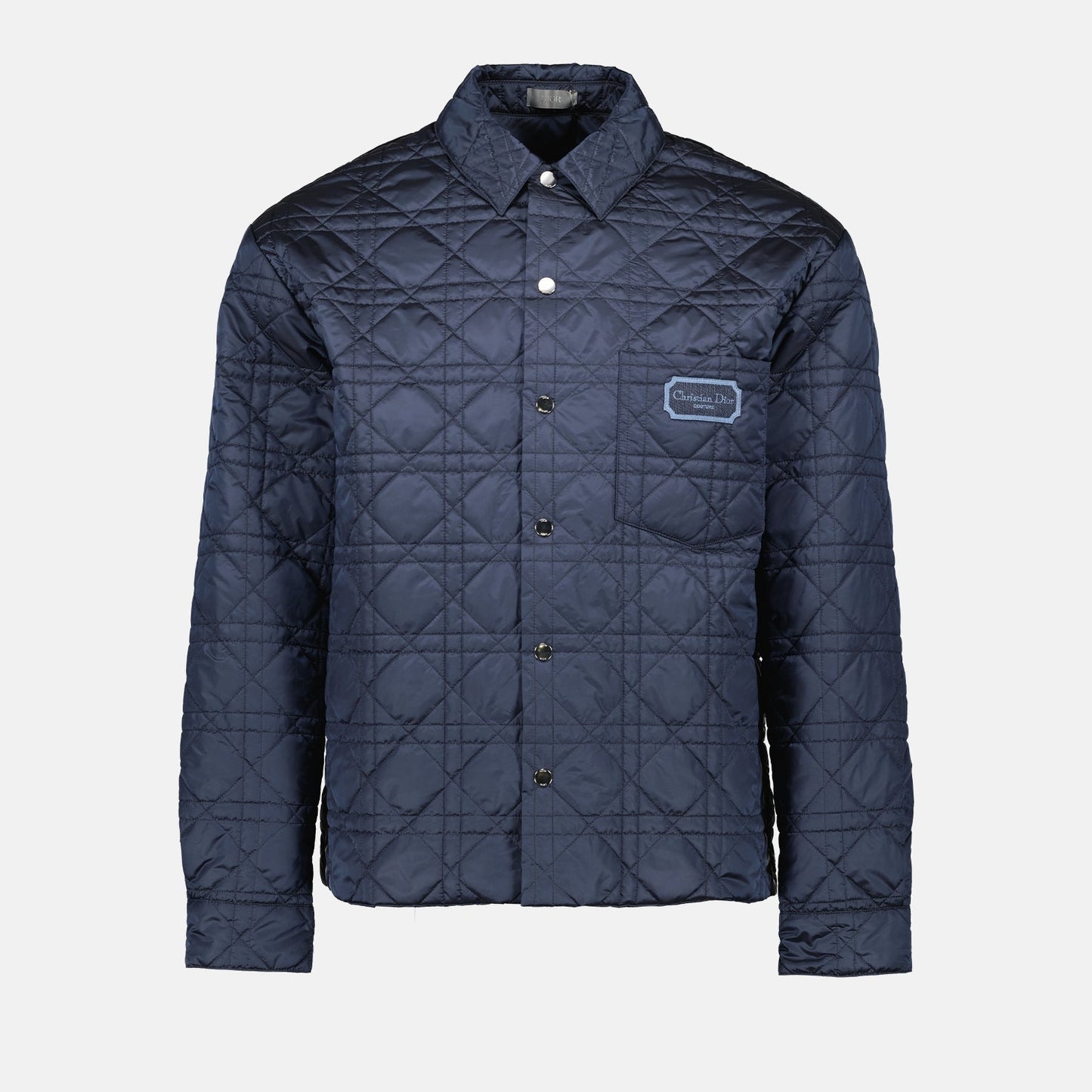 Quilted cannage overshirt