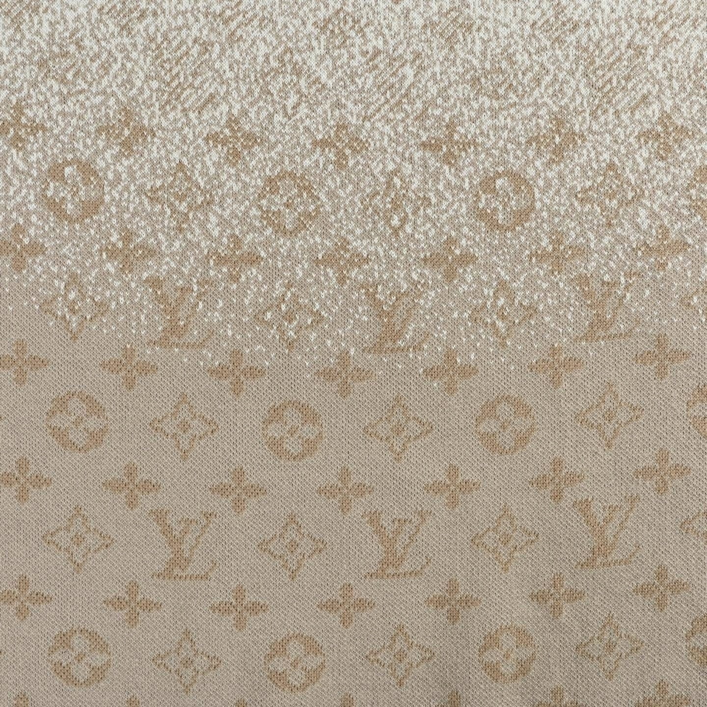 Gradient Monogram Cotton Crewneck
