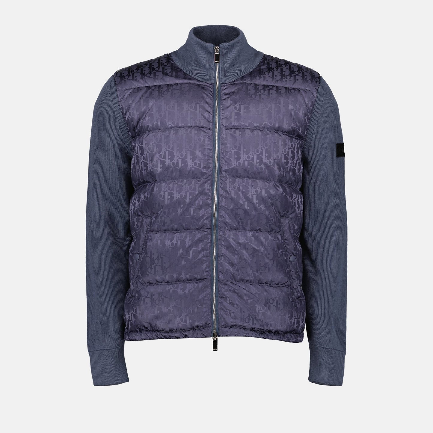 Bi-material jacket Oblique