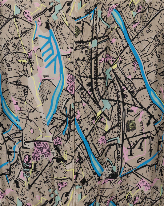 Fendi Map Jacket